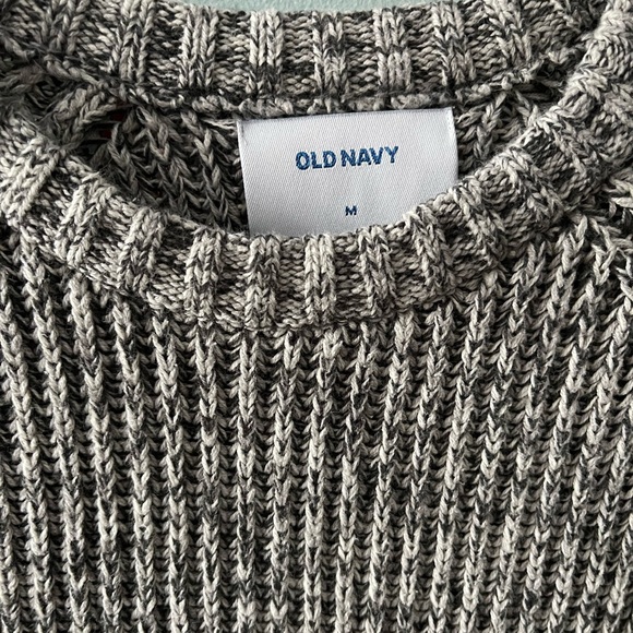 Woven Sweater - Thick, Comfy, gray Christmas sweater - Picture 2 of 6